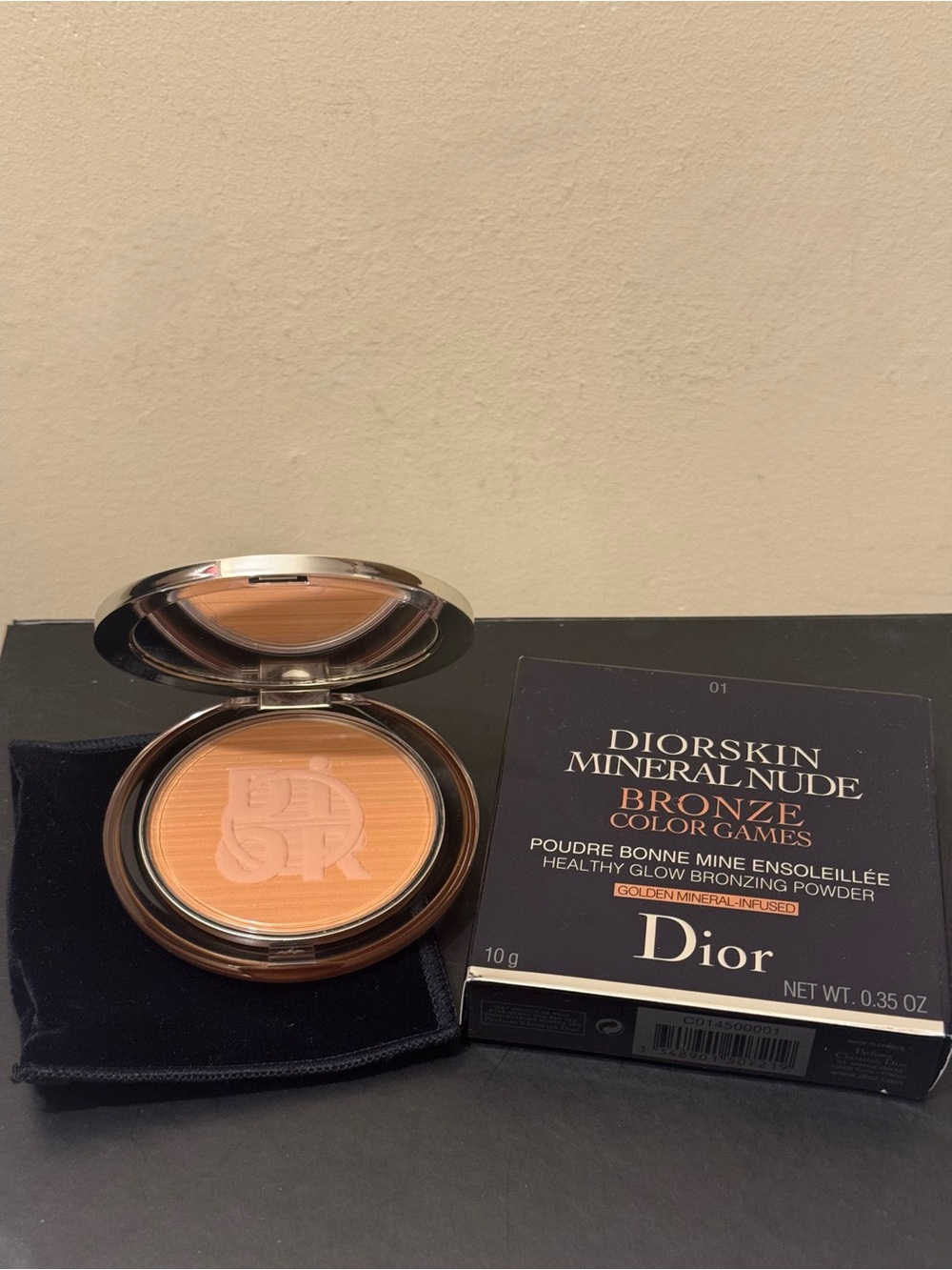 BNIB Dior Diorskin Mineral Nude Bronze Color Games Summer 2020 01 Light Flame - Picture 4 of 13